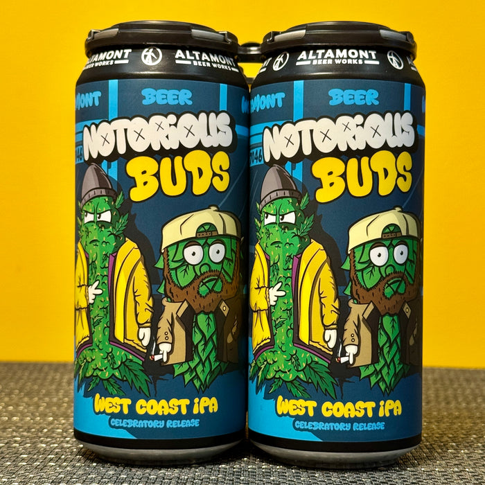 Notorious Buds WC IPA, Altamont Beer Works (4pk)