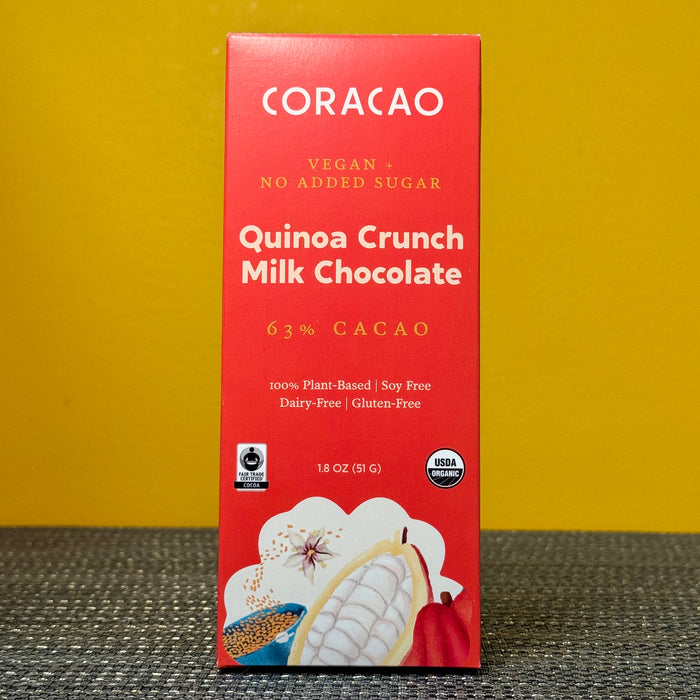 Coracao Quinoa Crunch Milk Chocolate
