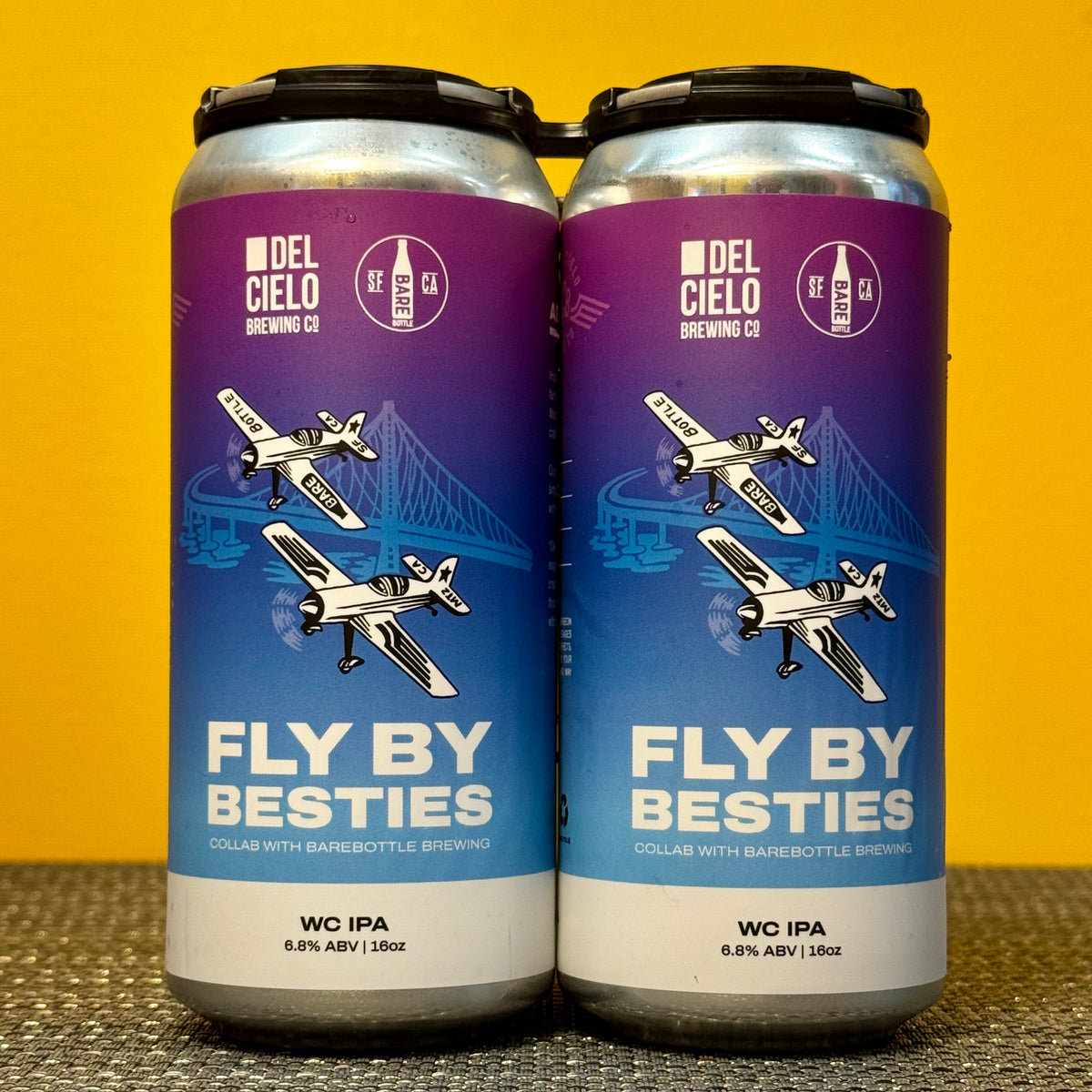 Fly By Besties WC IPA, Del Cielo (4pk)