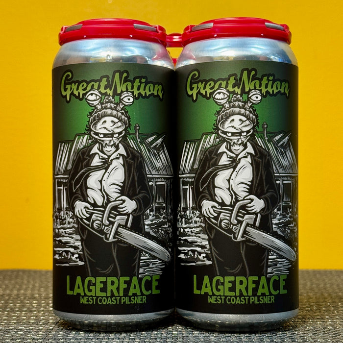 Lagerface West Coast Pilsner, Great Notion (4pk)