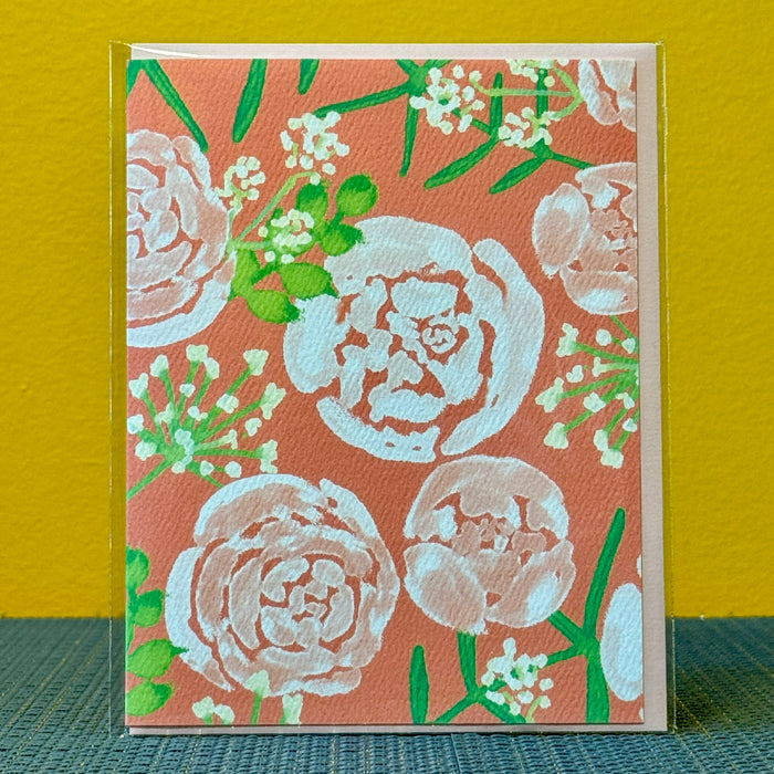 Little Love Press Greeting Card - Peonies