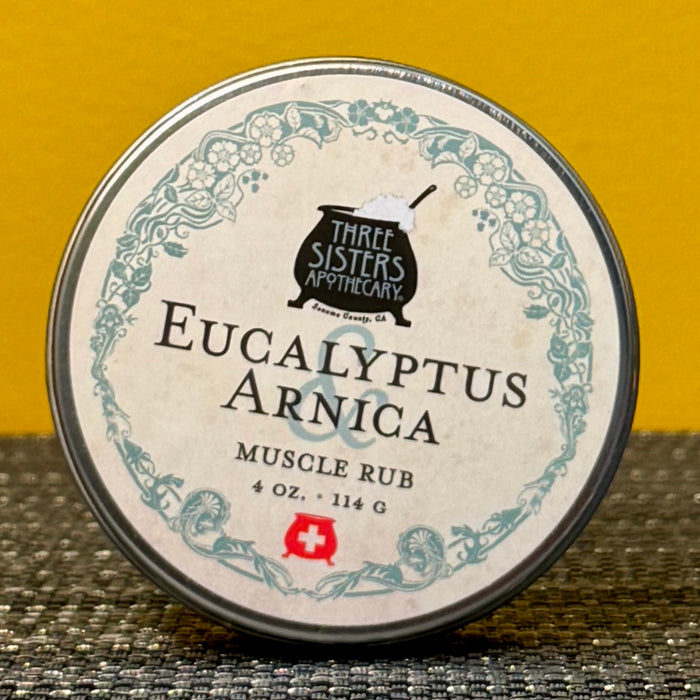 Three Sisters Apothecary Muscle Rub - Eucalyptus & Arnica