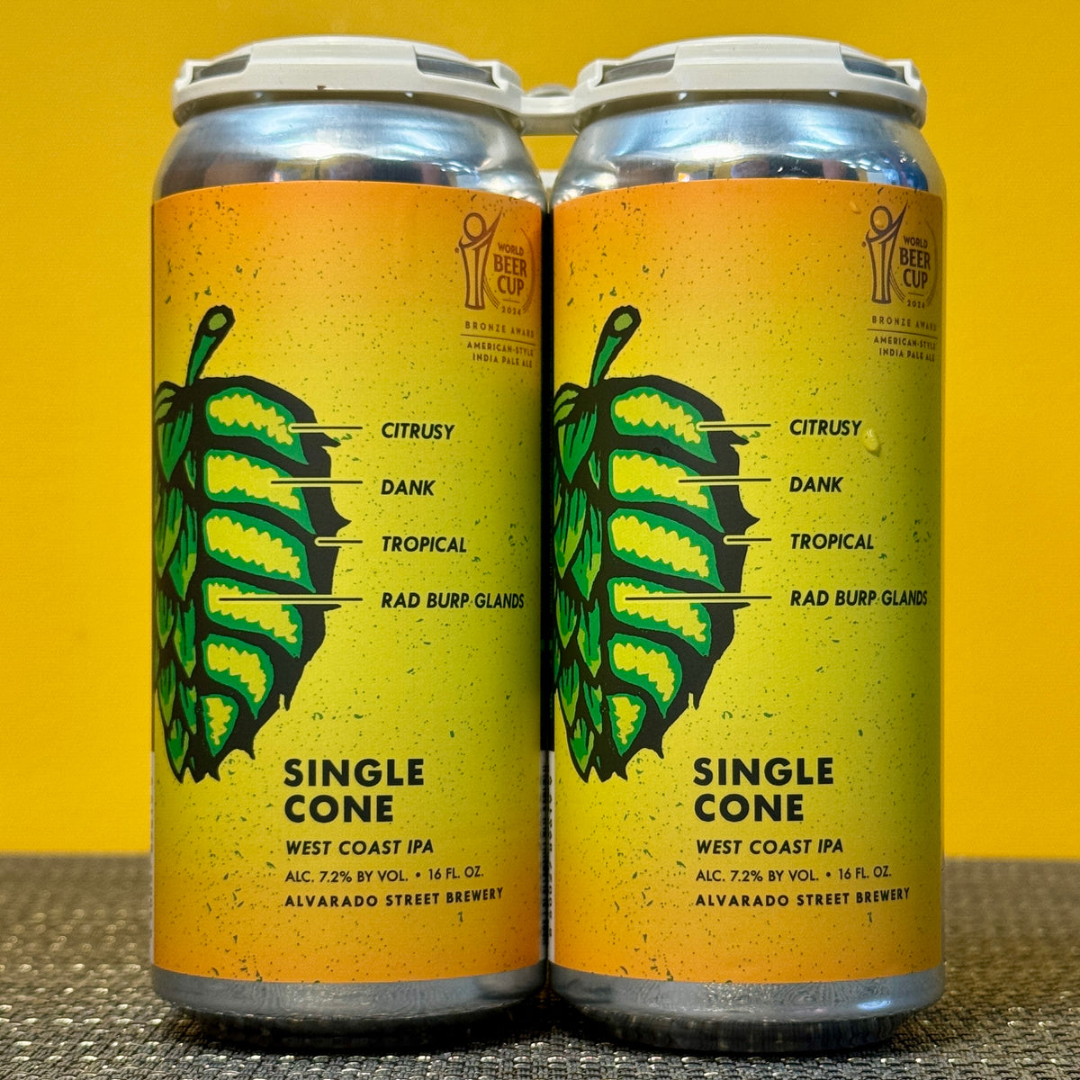 Single Cone WC IPA, Alvarado Street Brewery (4pk)