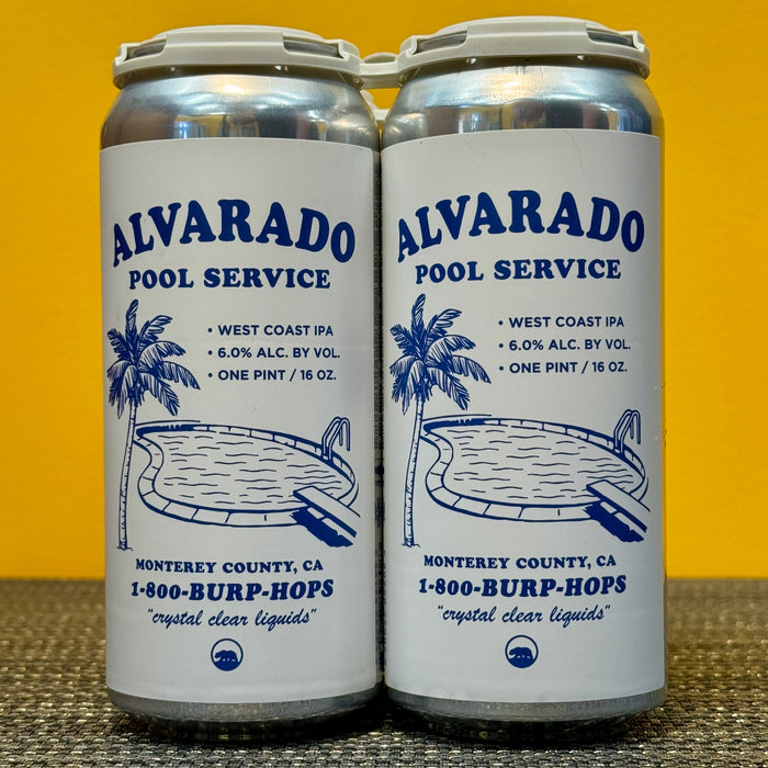 Pool Service West Coast IPA, Alvarado Street Brewery (4pk)