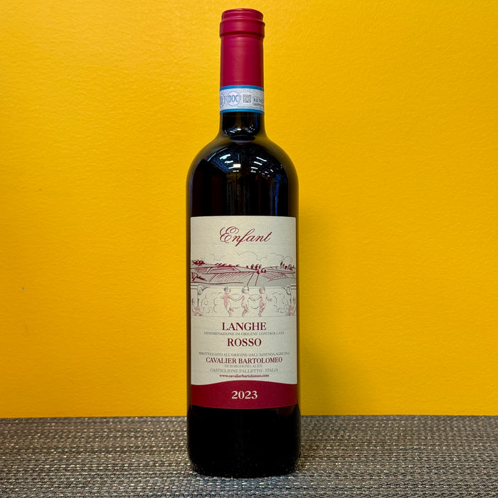 Langhe Rosso Enfant 2023, Cavalier Bartolomeo
