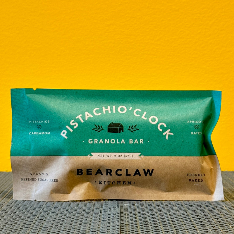 Bearclaw Kitchen Pistachio'clock Granola Bar