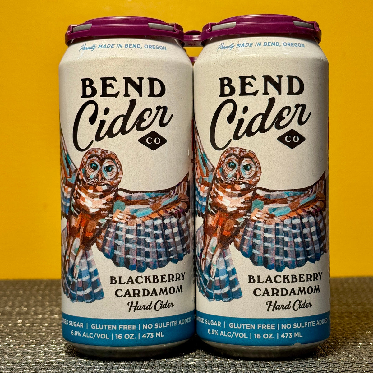 Blackberry Cardamom Hard Cider, Bend Cider Co. (4pk)