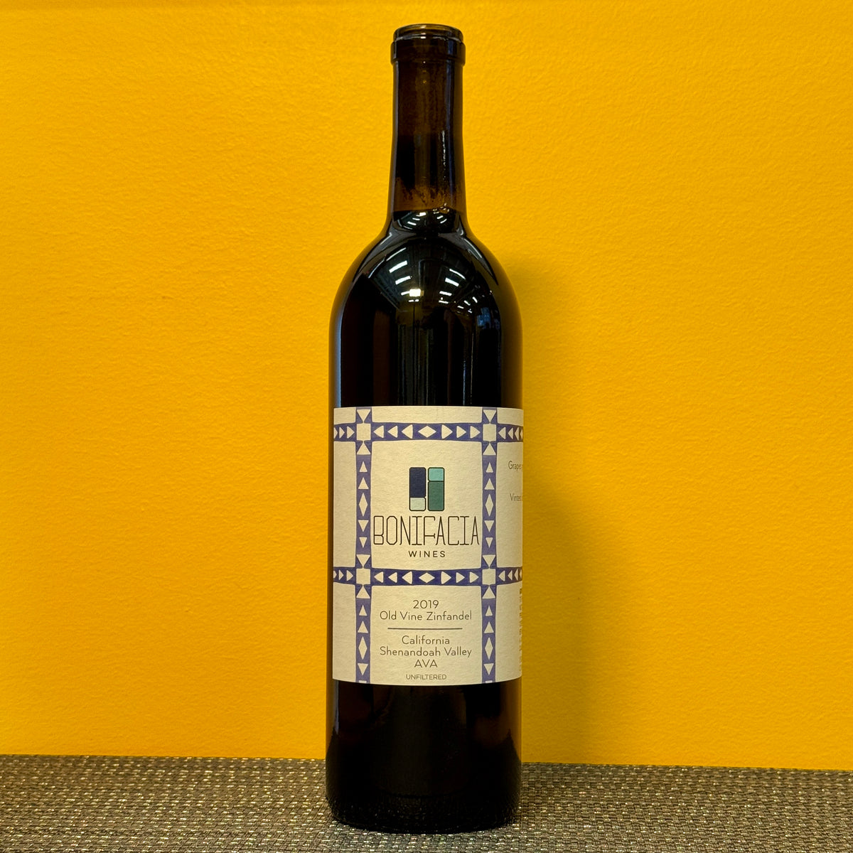 Old Vine Zinfandel 2019, Bonifacia Wines