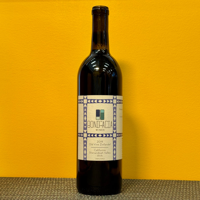 Old Vine Zinfandel 2019, Bonifacia Wines