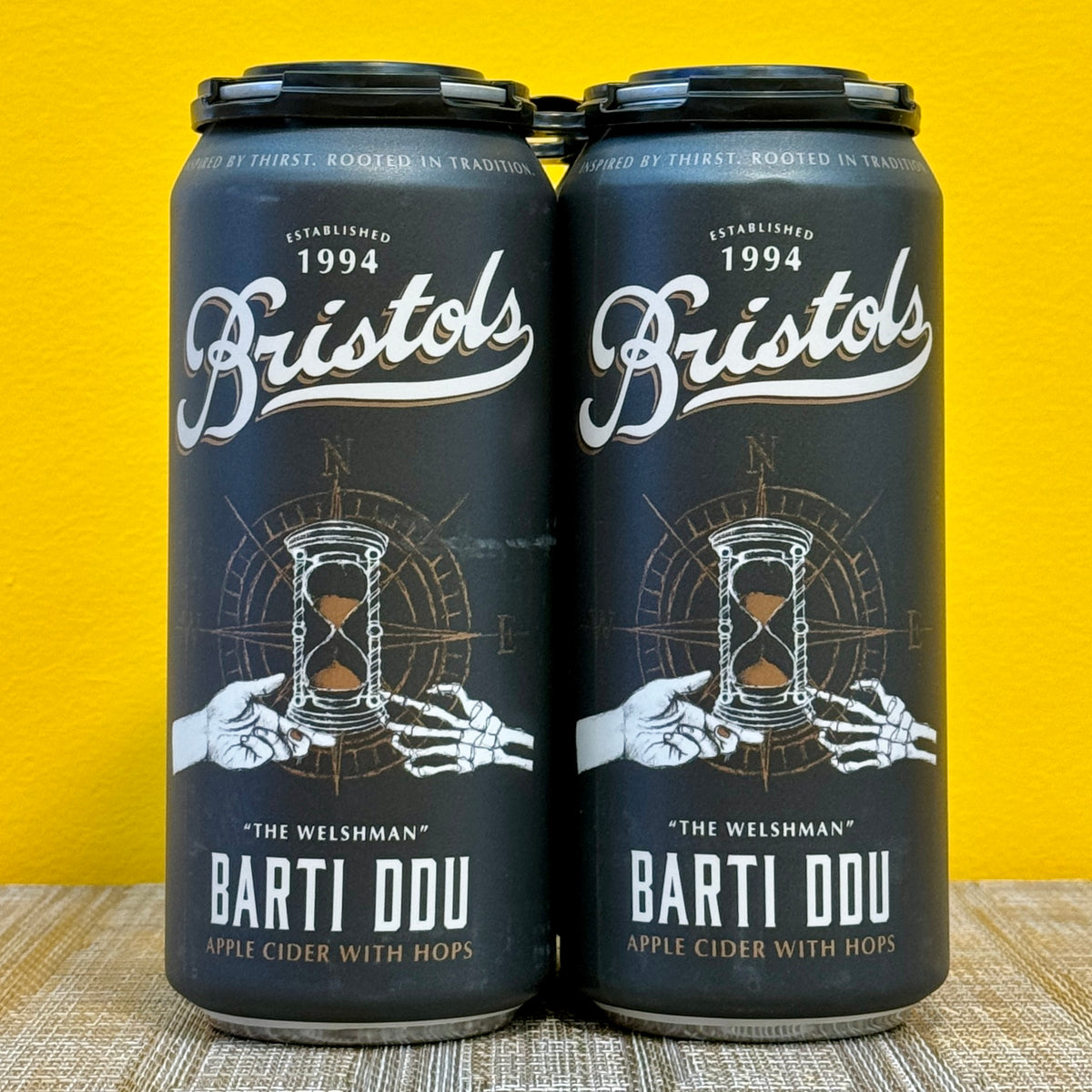 Barti Ddu Dry Hopped Cider, Bristols (4pk)