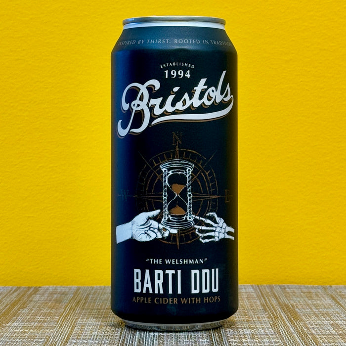 Barti Ddu Dry Hopped Cider, Bristols (single)