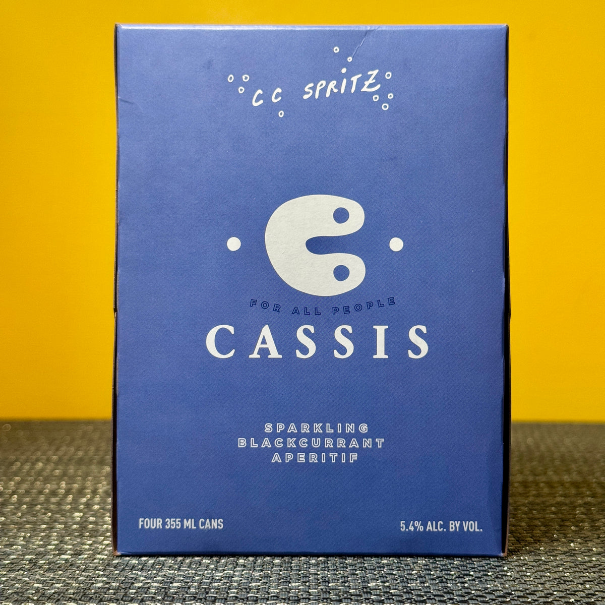 Cassis Sparkling Blackcurrant Aperitif (4pk)