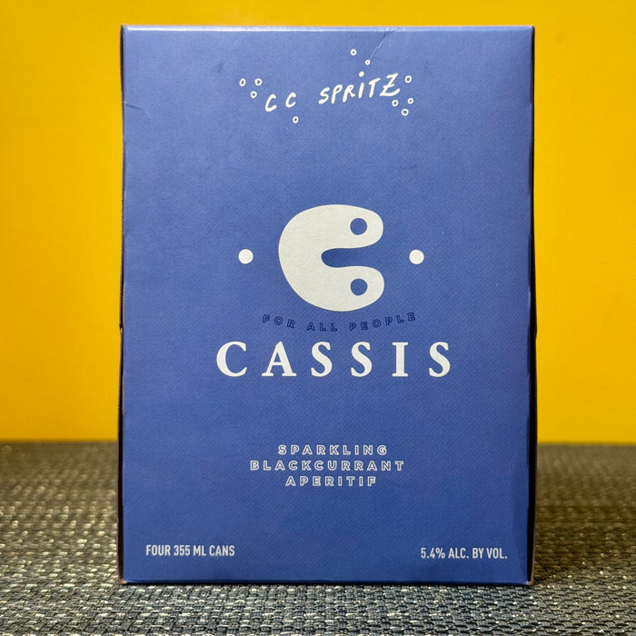 Cassis Sparkling Blackcurrant Aperitif (4pk)
