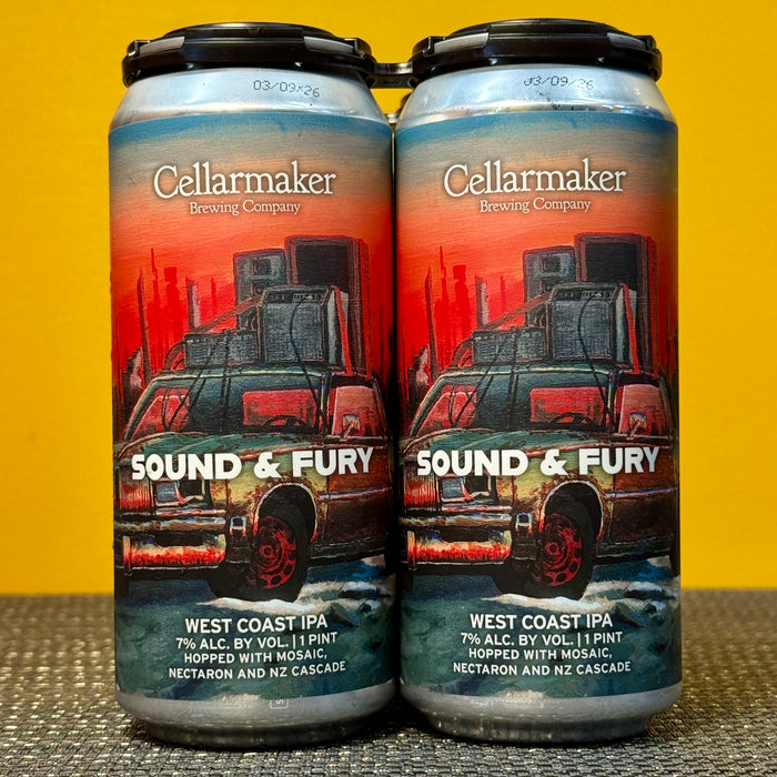 Sound & Fury WC IPA, Cellarmaker (4pk)