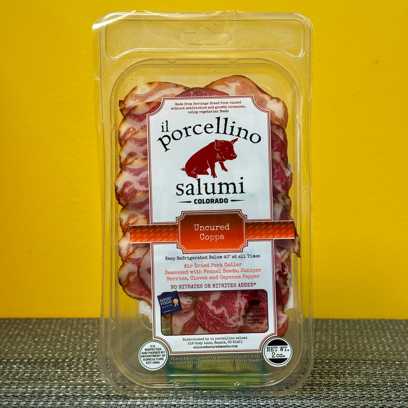 Charcuterie - Il Porcellino Uncured Coppa 2oz