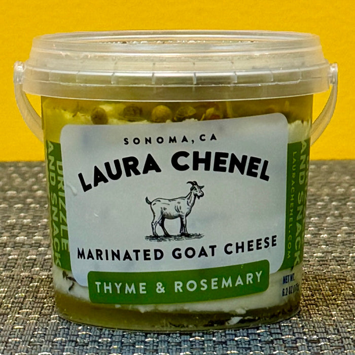 Cheese - Laura Chenel Marinated Goat Cheese-Rosemary & Thyme, 6.2 oz