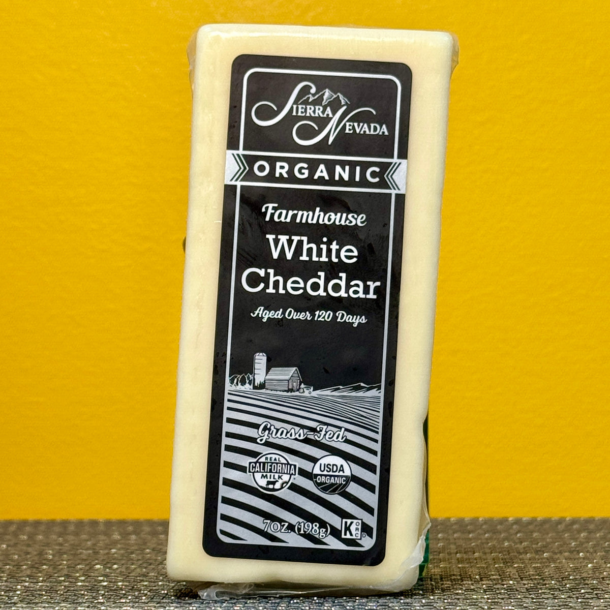 Cheese - Sierra Nevada Farmhouse White Cheddar, 7 oz