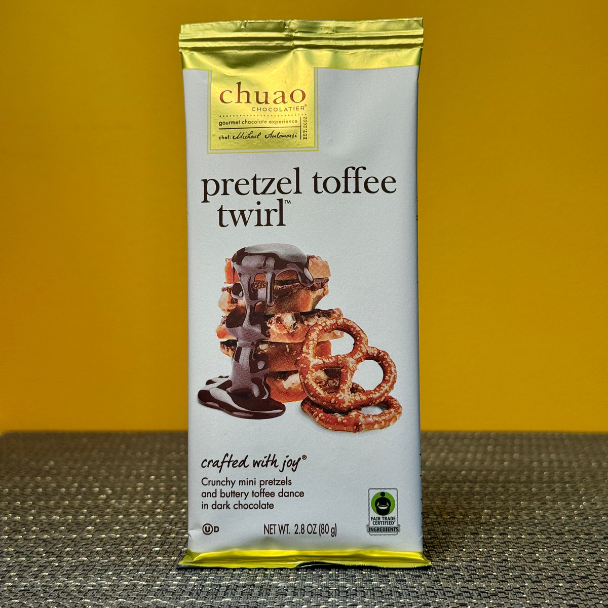Chuao Pretzel Toffee Twirl