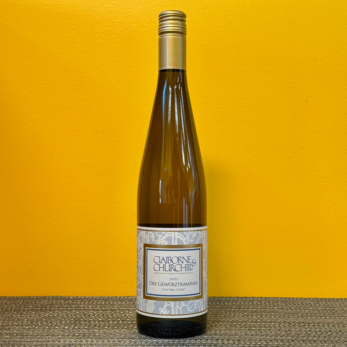 Dry Gewürztraminer 2022, Claiborne & Churchill