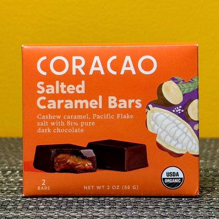 Coracao Salted Caramel Bars
