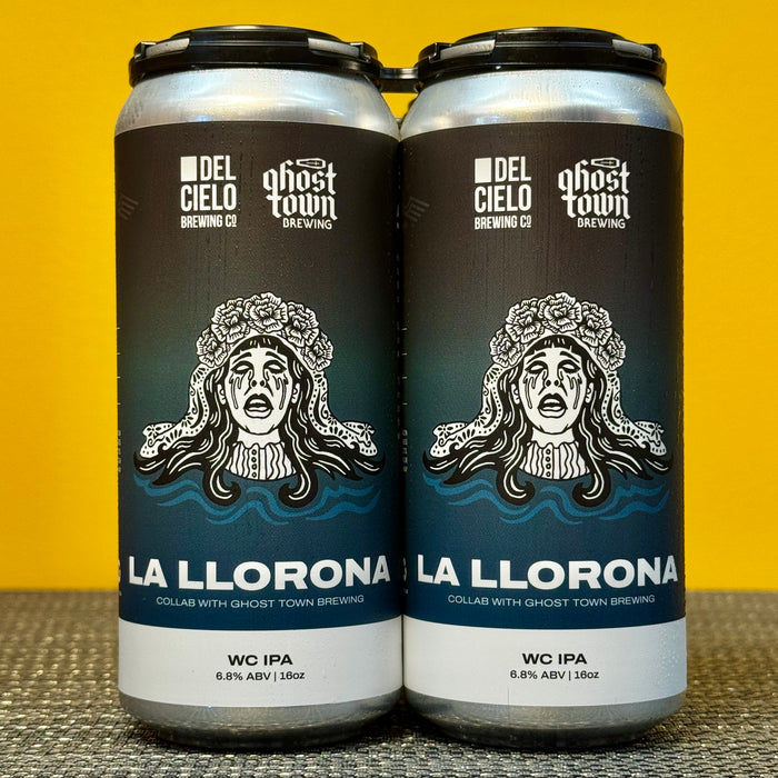 La Llorona West Coast IPA, Del Cielo (4pk)