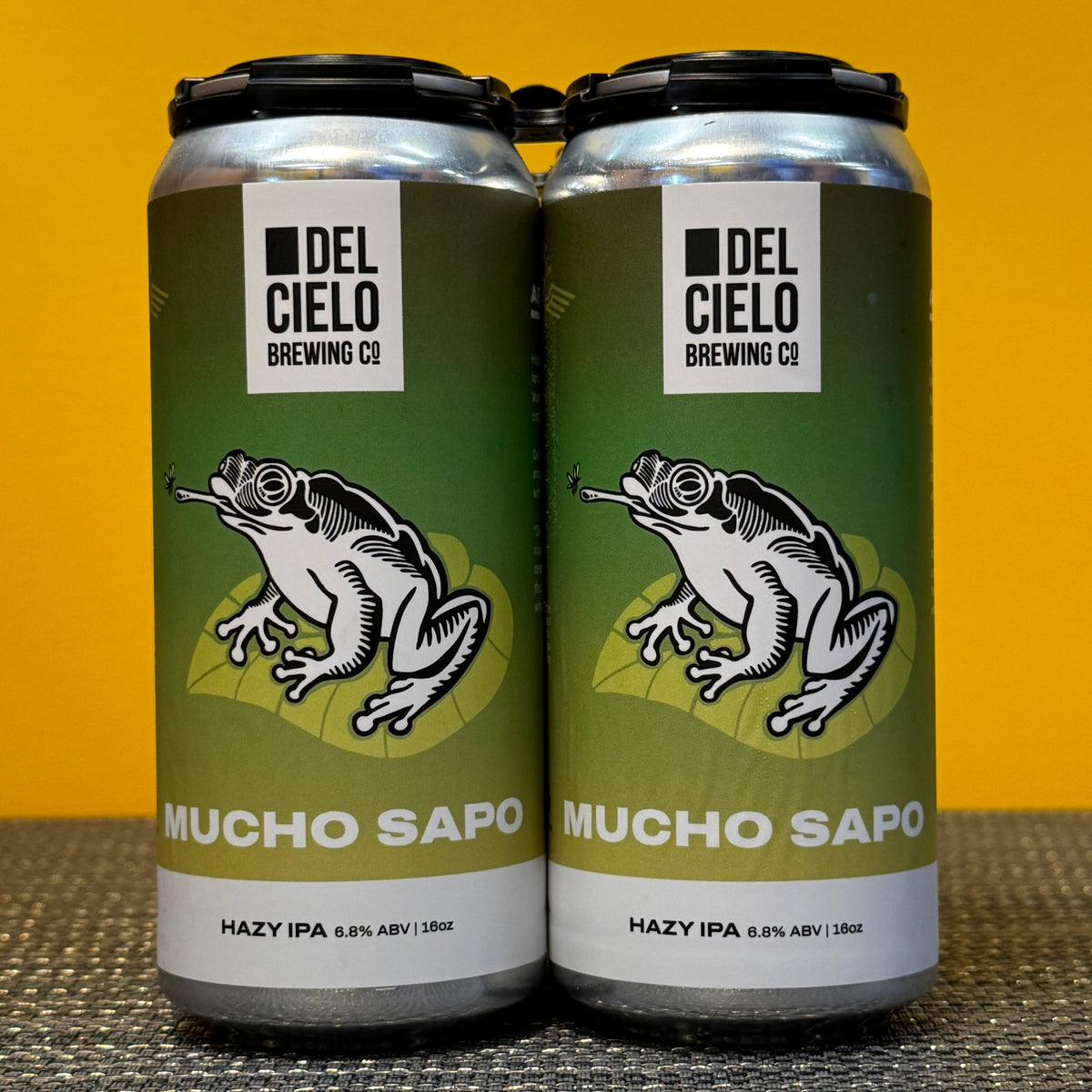 Mucho Sapo Hazy IPA, Del Cielo (4pk)