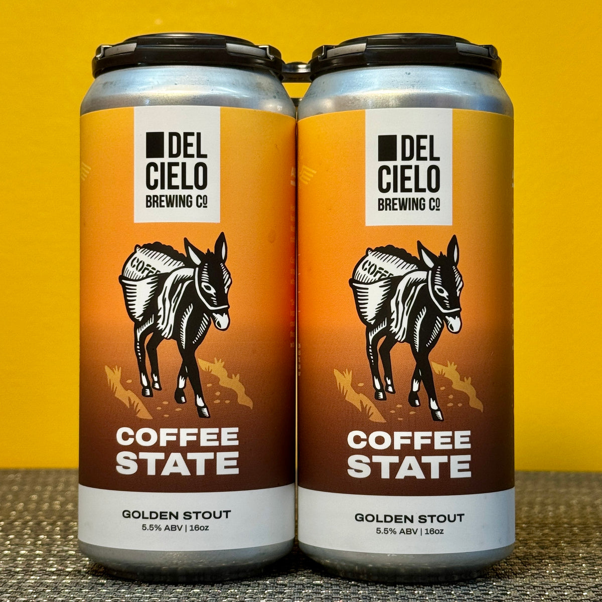 Coffee State Golden Coffee Stout, Del Cielo (4pk)