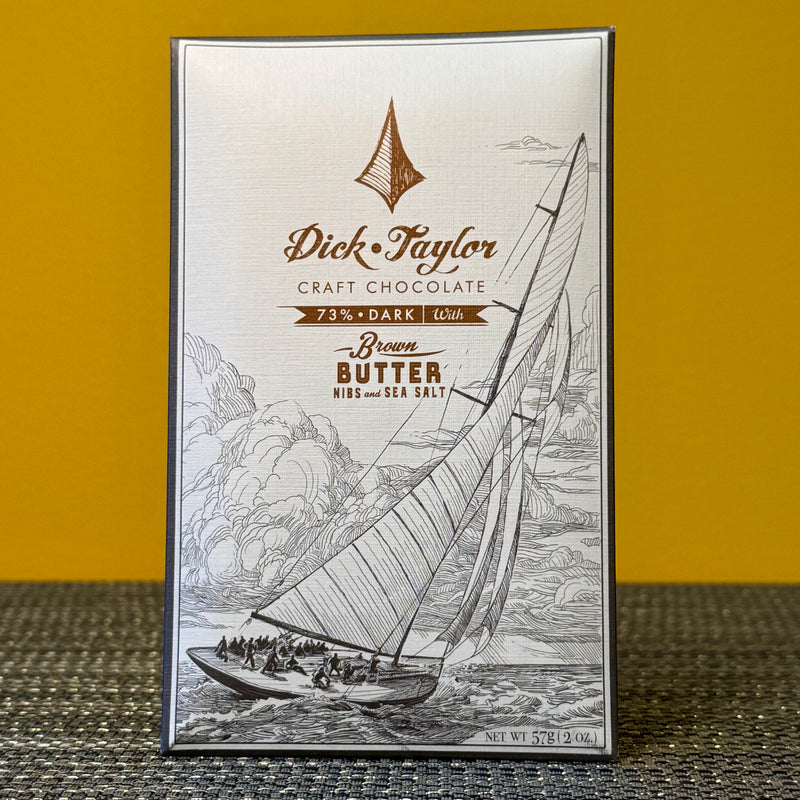 Dick Taylor Chocolate Brown Butter w/Nibs & Sea Salt