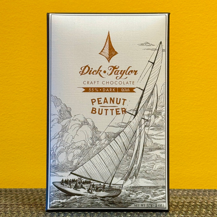 Dick Taylor Dark Chocolate Peanut Butter  Bar