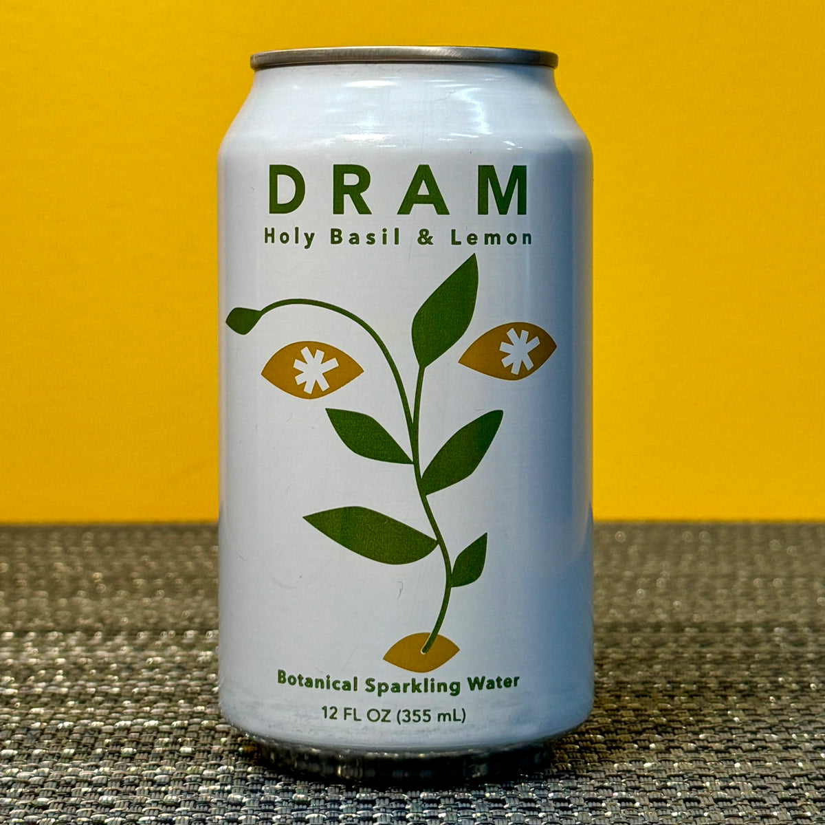 DRAM Holy Basil & Lemon Adaptogenic Sparkling Water