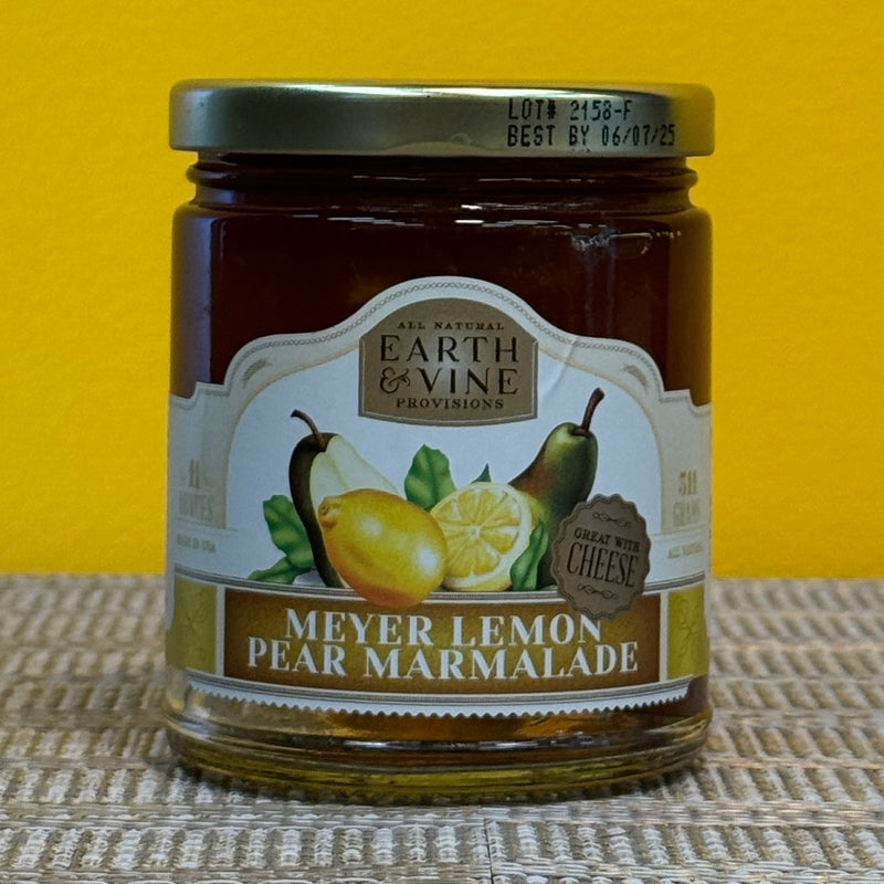 Earth & Vine Provisions Meyer Lemon Pear Marmalade