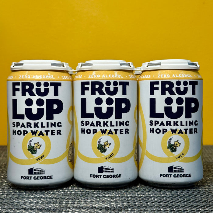 Früt Lüp Yuzu Hop Water, Fort George (6pk)