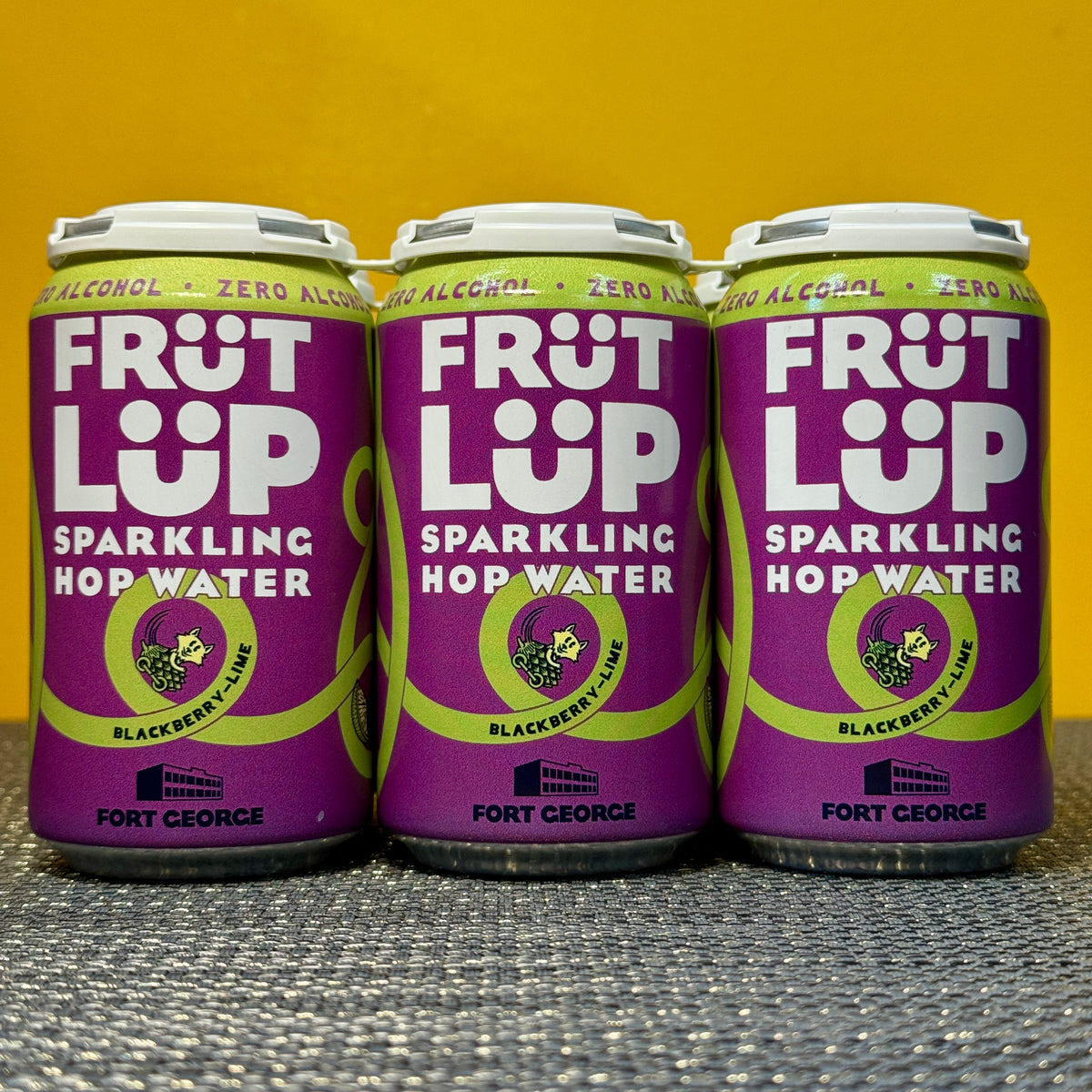 Früt Lüp Blackberry Lime Hop Water, Fort George (6pk)