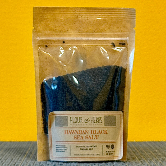 Flour & Herbs Hawaiian Black Salt