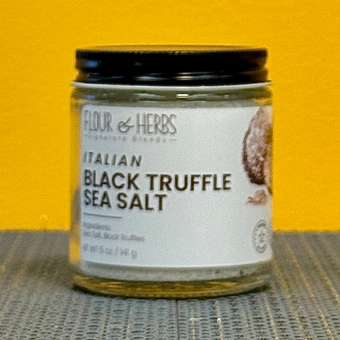 Flour & Herbs Black Truffle Sea Salt