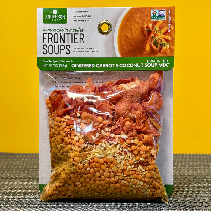 Frontier Soups Gingered Carrot & Coconut Soup Mix