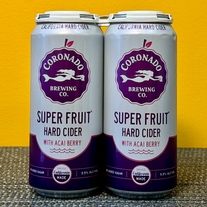 Super Fruit Cider, Coronado (4pk)
