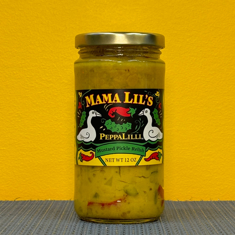 Mama Lil's PeppaLilli Mustard Pickle Relish 12 oz
