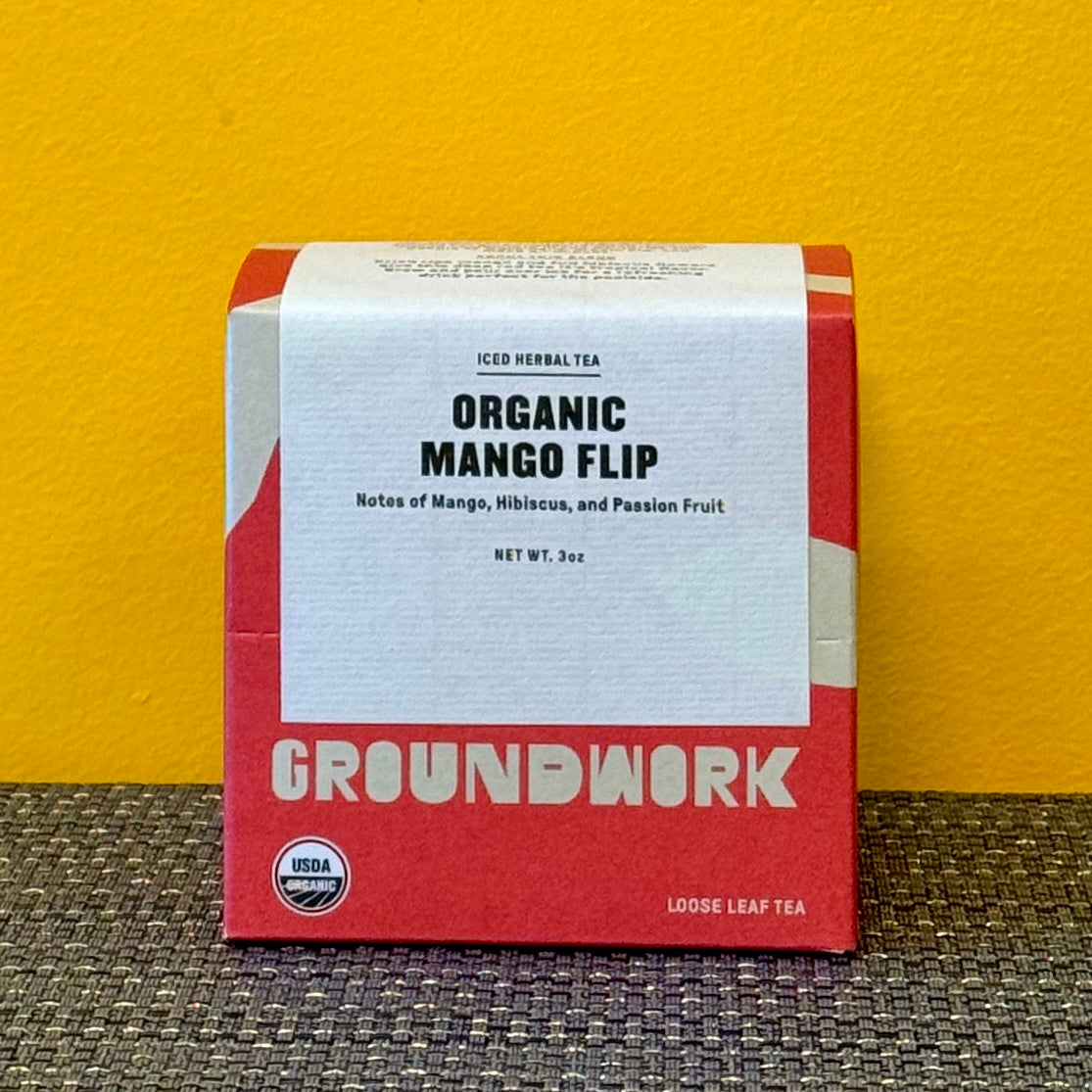 Groundwork Loose Leaf Herbal Tea - Mango Flip