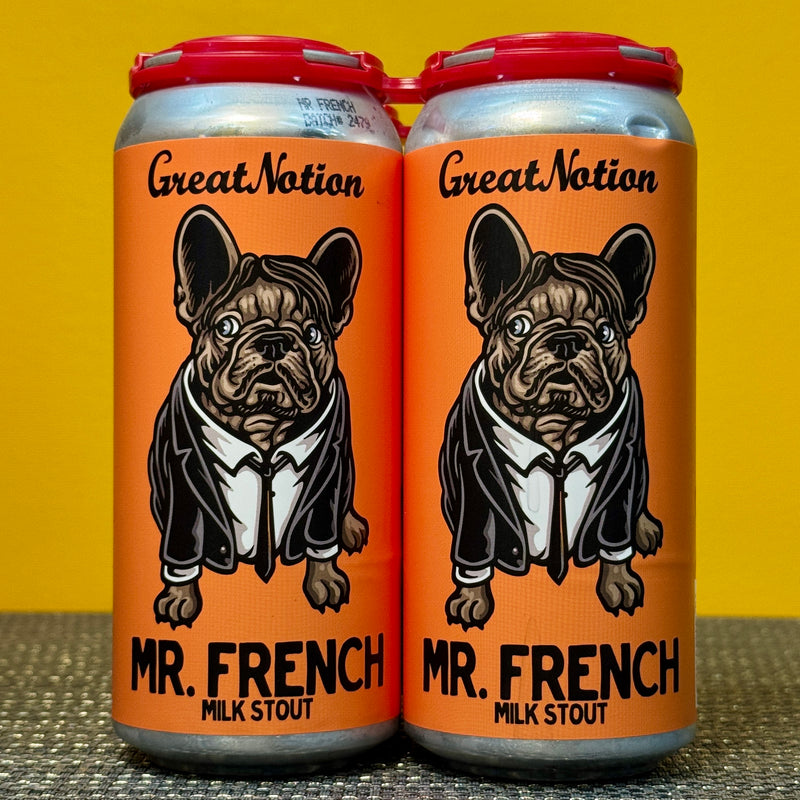 Mr. French Milk Stout, Great Notion (4pk)