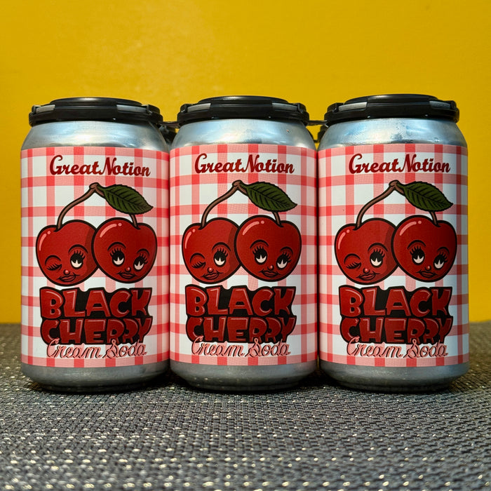 Black Cherry Cream Soda, Great Notion (6pk)