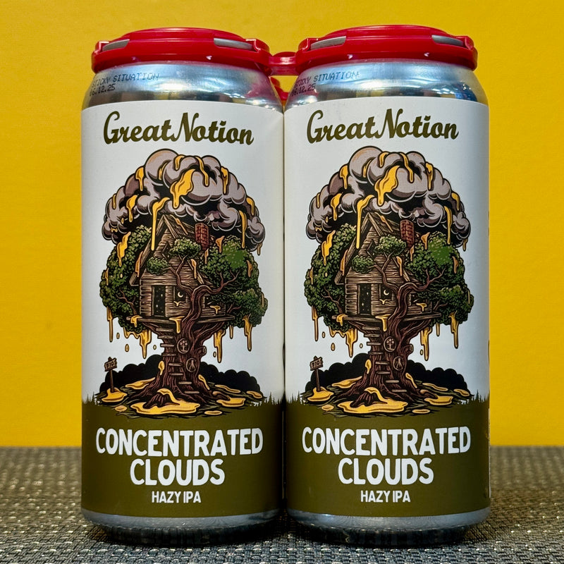 Concentrated Clouds Hazy IPA, Great Notion (4pk)