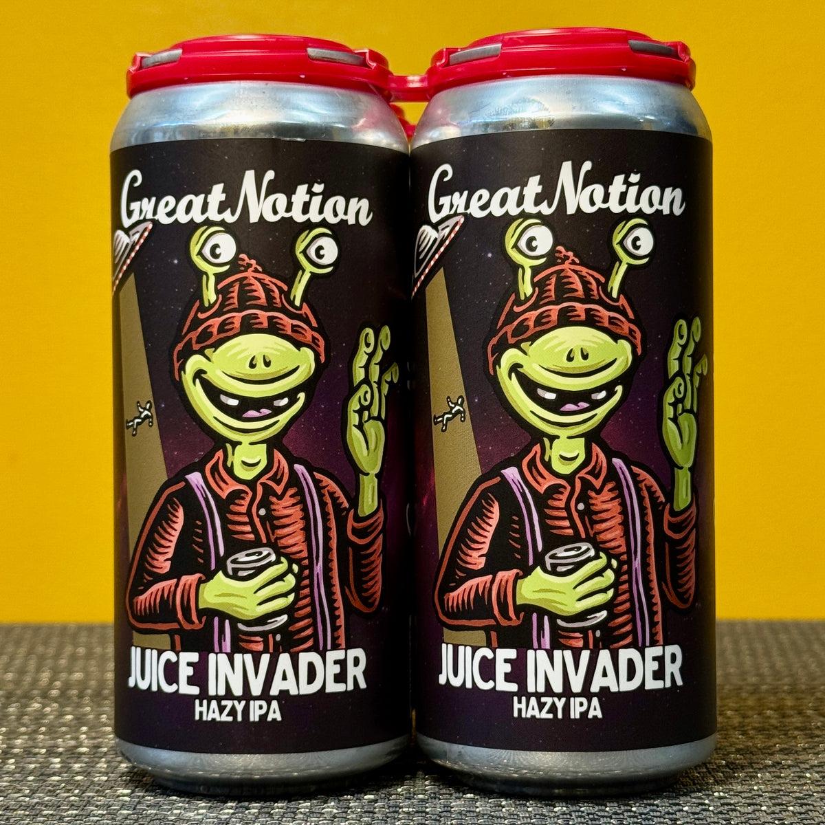 Juice Invader Hazy IPA, Great Notion (4pk)