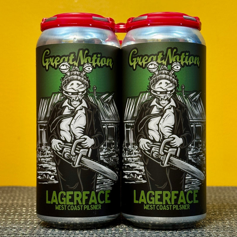 Lagerface West Coast Pilsner, Great Notion (4pk)