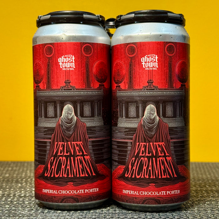 Velvet Sacrament Imperial Chocolate Porter, Ghost Town Brewing (4pk)