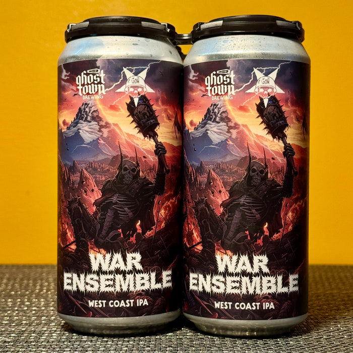 War Ensemble WC IPA, Ghost Town Brewing (4pk)