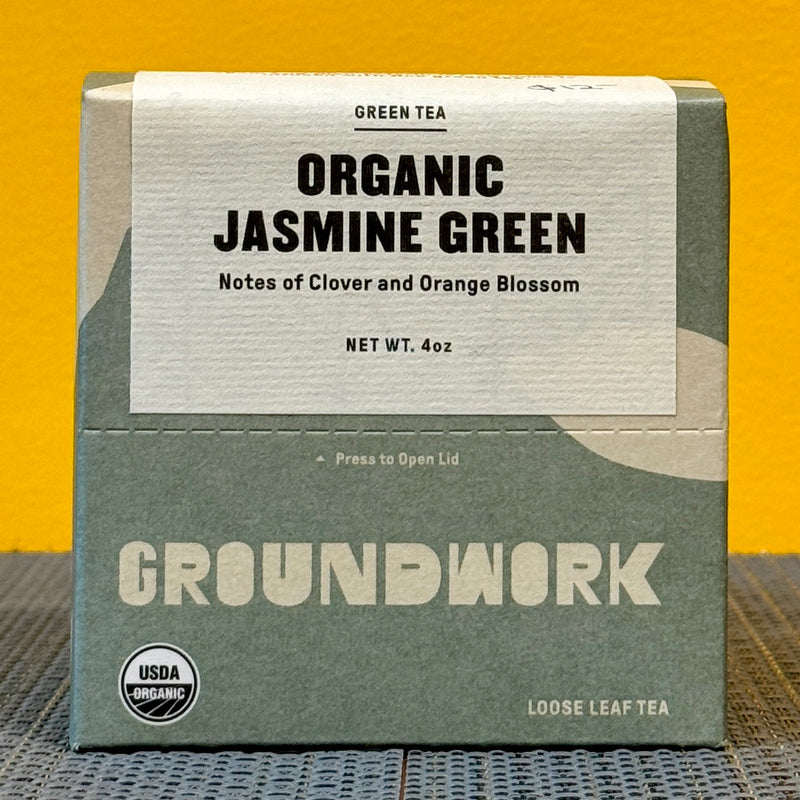 Groundwork Loose Leaf Tea - Jasmine Green Tea