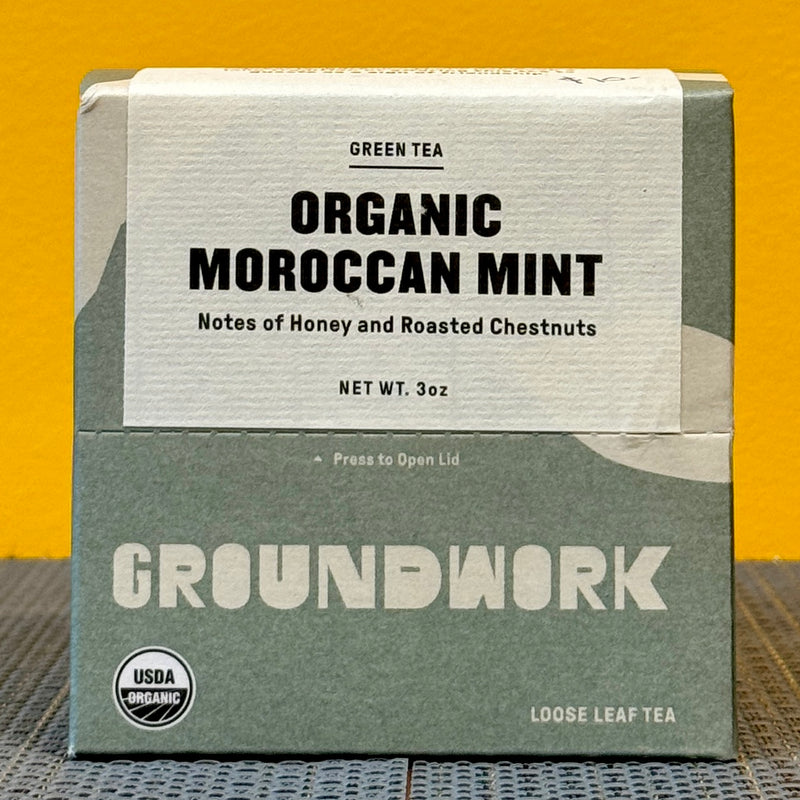 Groundwork Loose Leaf Tea - Moroccan Mint Green Tea