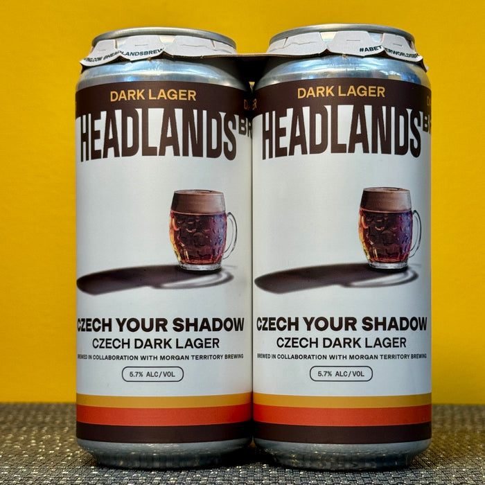 Czech Your Shadow Dark Lager, Headlands (4pk)