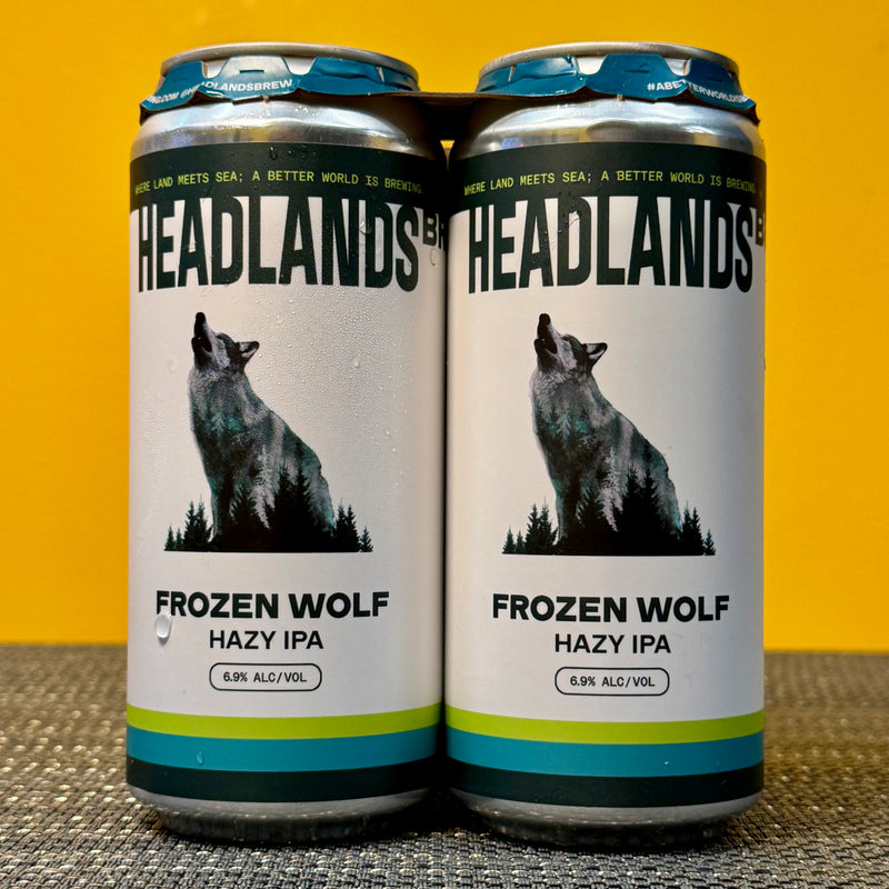 Frozen Wolf Hazy IPA, Headlands (4pk)